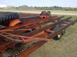 1984 Farmhand 12x24 Bale Wagons and Trailer