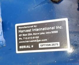 Harvest International H1082 Augers and Conveyor