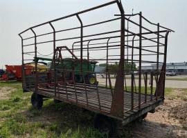 H & S 9X18 Bale Wagons and Trailer
