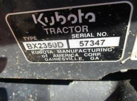 Kubota BX2350 Tractor