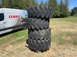 Michelin 500/70R24 Wheels / Tires / Track