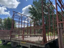 Meyer 9X18 Bale Wagons and Trailer