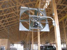 Air Cool Panel or Box Fans Cattle Equipment