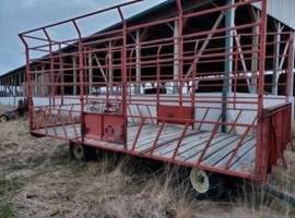 E-Z Trail 9X18 Bale Wagons and Trailer
