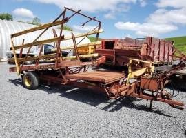New Holland 1002 Bale Wagons and Trailer