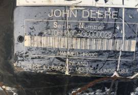2016 John Deere HH20C