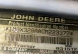 2012 John Deere X320