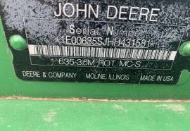 2017 John Deere 635