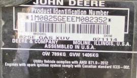 2014 John Deere XUV 825i Power Steering