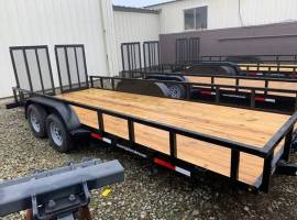 2021 Coyote Pup Flatbed Trailer