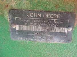 2018 John Deere 5100E Tractor