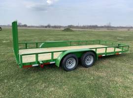 2022 Coyote 7X18 RENEGADE Flatbed Trailer