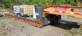 1996 Rogers 50 TON Flatbed Trailer