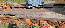 1996 Rogers 50 TON Flatbed Trailer