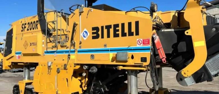 Bitelli SF200R Cold Planer Specs and Weight