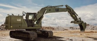 CAT 323 HEX Military Hydraulic Excavator