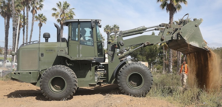 John Deere 624K Military Wheel Loader