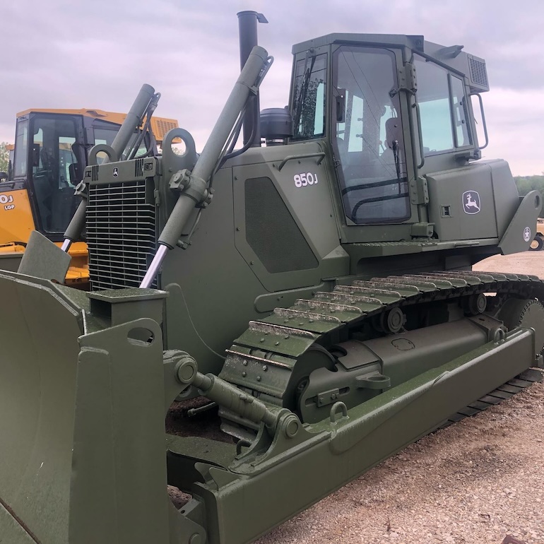 John Deere 850J Military Dozer
